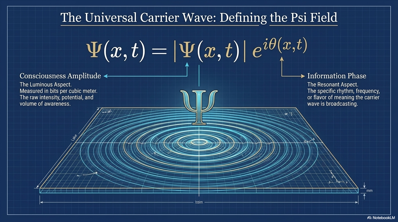 The Universal Carrier Wave: Defining the Psi Field