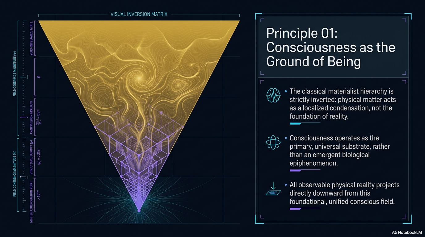 Principle 01: Ground of Being